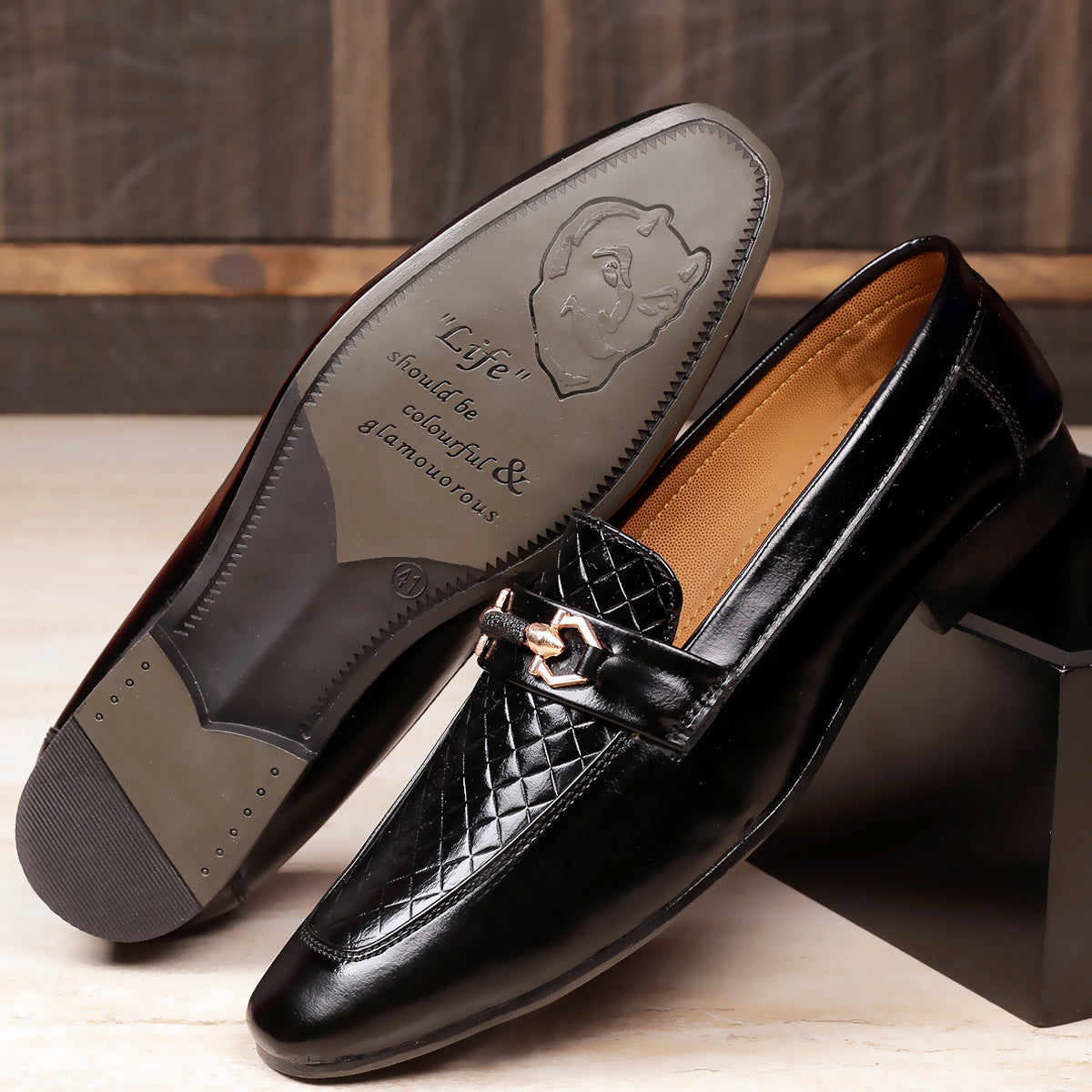 Men/s Faux Leather Casual Mocassins Slip-on Shoes