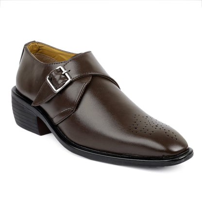Bxxy's Height Increasing Monk Formal Slip-on Shoes