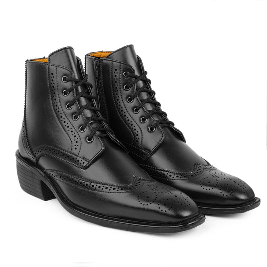 Men's New Stylish And Comfortable Formal Office Wear Height Increasing Shoes