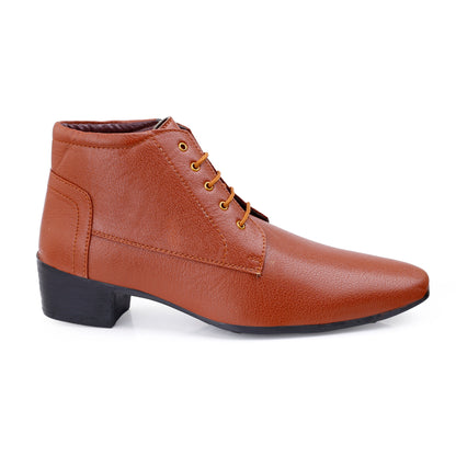 Bxxy Elevator Derby Formal Wear Boots For Men