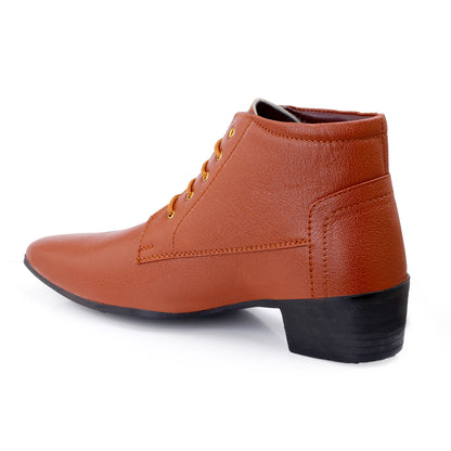 Bxxy Elevator Derby Formal Wear Boots For Men