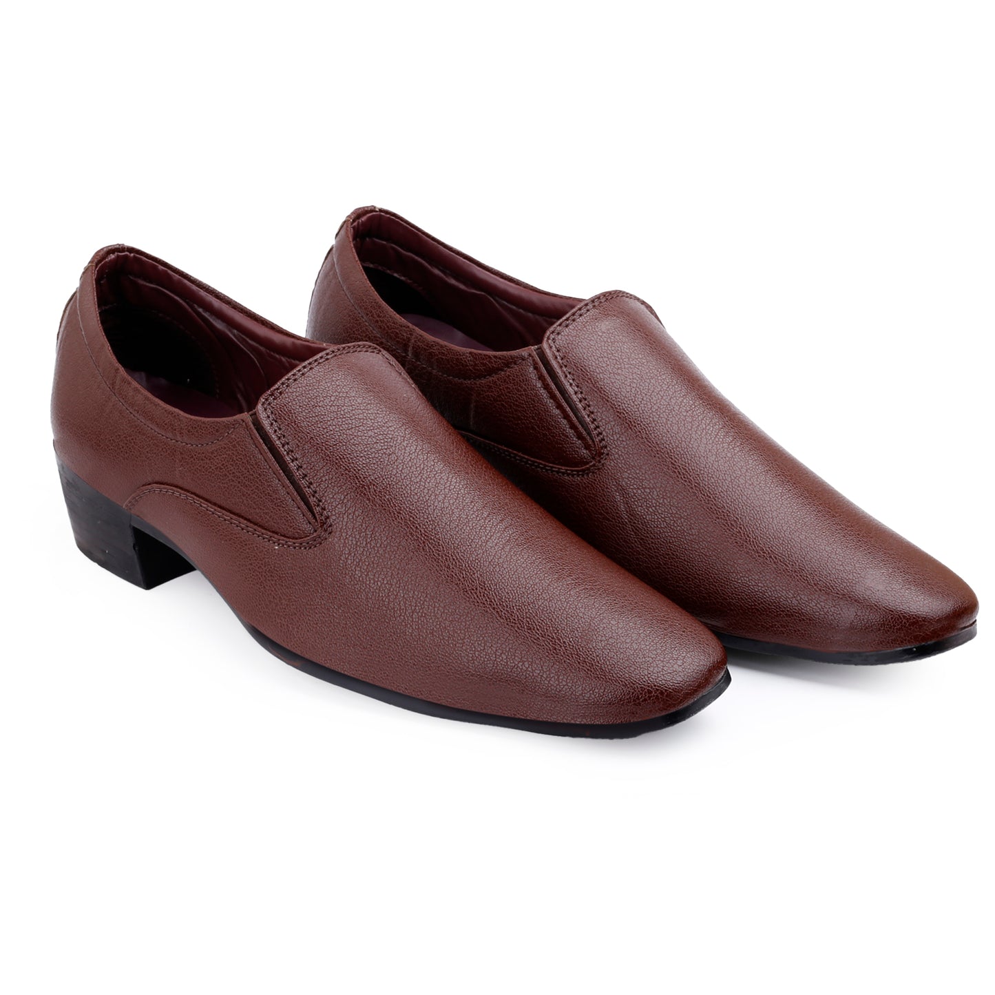 Bxxy's Height Increasing Elevator Slip-on Formal Shoes for Men