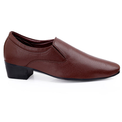 Bxxy Men’s Slip-On Elevator Formal Shoes