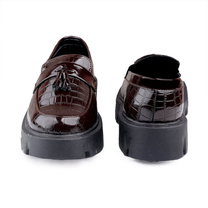 Bxxy's Faux Leather Slip-on Loafers