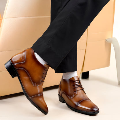 Men's Elevator Dress Shoes – 3.5 Inch (9CM) Height Increase