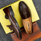 BXXY Men's Stylish Formal Faux Leather Mocassins Slip-On Shoes
