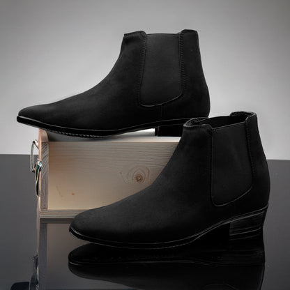Men's 9CM Hidden Height Increasing Chelsea Boots