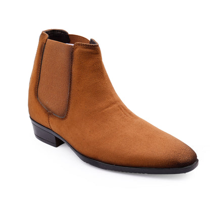 Men's 9CM Hidden Height Increasing Chelsea Boots
