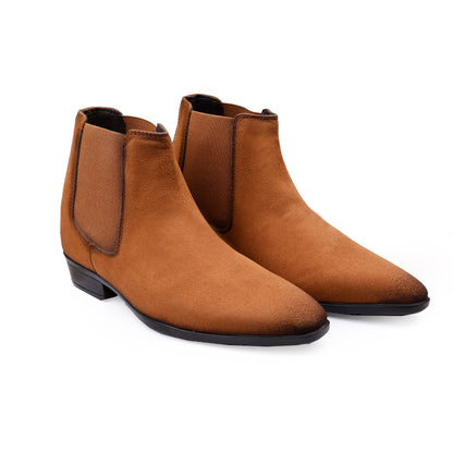 Men's 9CM Hidden Height Increasing Chelsea Boots