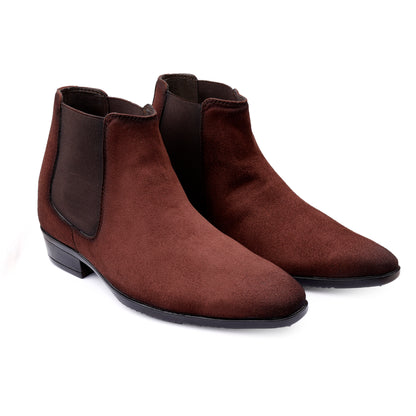 Men's 9CM Hidden Height Increasing Chelsea Boots