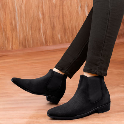 Men's 9CM Hidden Height Increasing Chelsea Boots