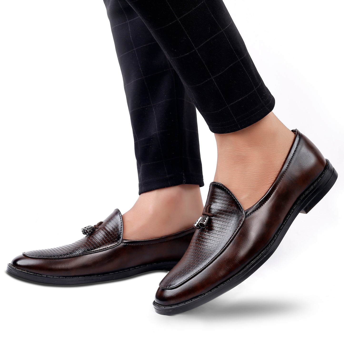 Bxxy's Party Wear Premium Range Tassel Formal Slip-ons for Men