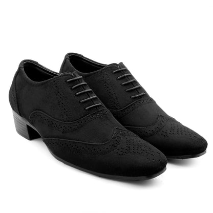 Men’s Elevator Suede Oxford Brogues