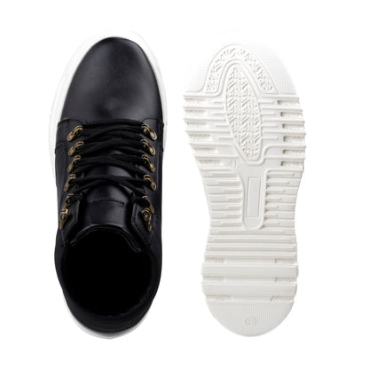 Stylish Elevator Footwear black - 3.74 Inches (9.5CM)