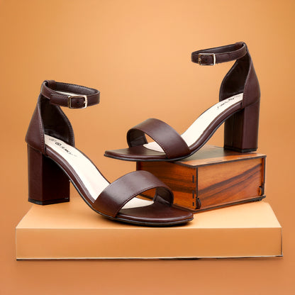 Bxxy Classic Black Block Heels with Versatile Elegance for Every