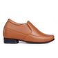 BXXY 9 cm (3.5 Inch) Hidden Height Increasing Dress Slip-on Formal Faux Leather Shoes for Men