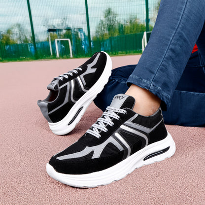 Men’s Cushioned Sports Sneakers for Outdoor & Indoor Use