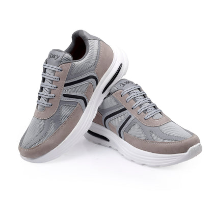 Men’s Cushioned Sports Sneakers for Outdoor & Indoor Use