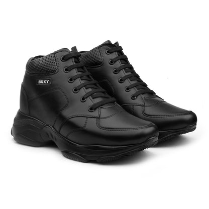 Bxxy's 3 Inch Hidden Height Increasing Elevator Lace-up Shoes for Men