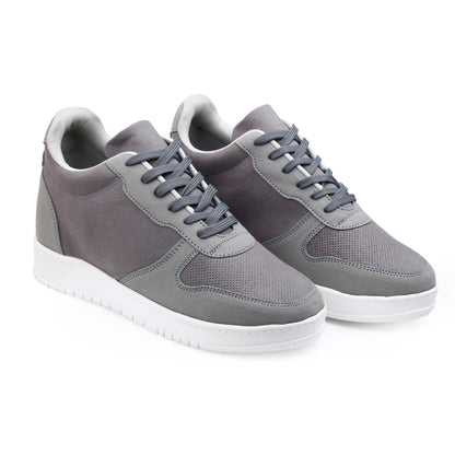Men's 3-Inch Height Increase Sneakers with Hidden Heels