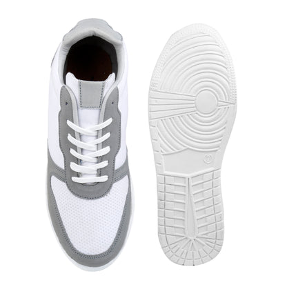 Men's 3-Inch Height Increase Sneakers with Hidden Heels