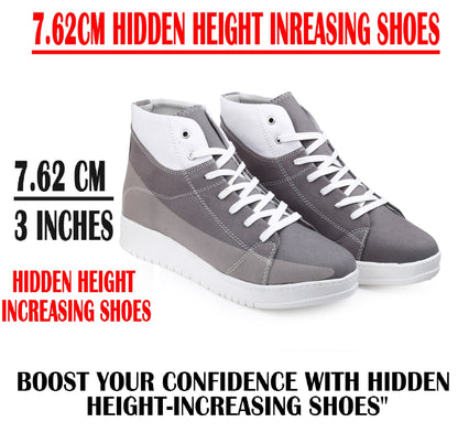 BXXY Mens Canvas High Top Sneakers Lightweight & Stylish