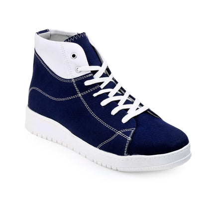 BXXY Mens Canvas High Top Sneakers Lightweight & Stylish