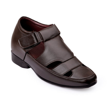 BXXY Comfort Height Sandals Invisible 7.62 CM Lift for Everyday Wear