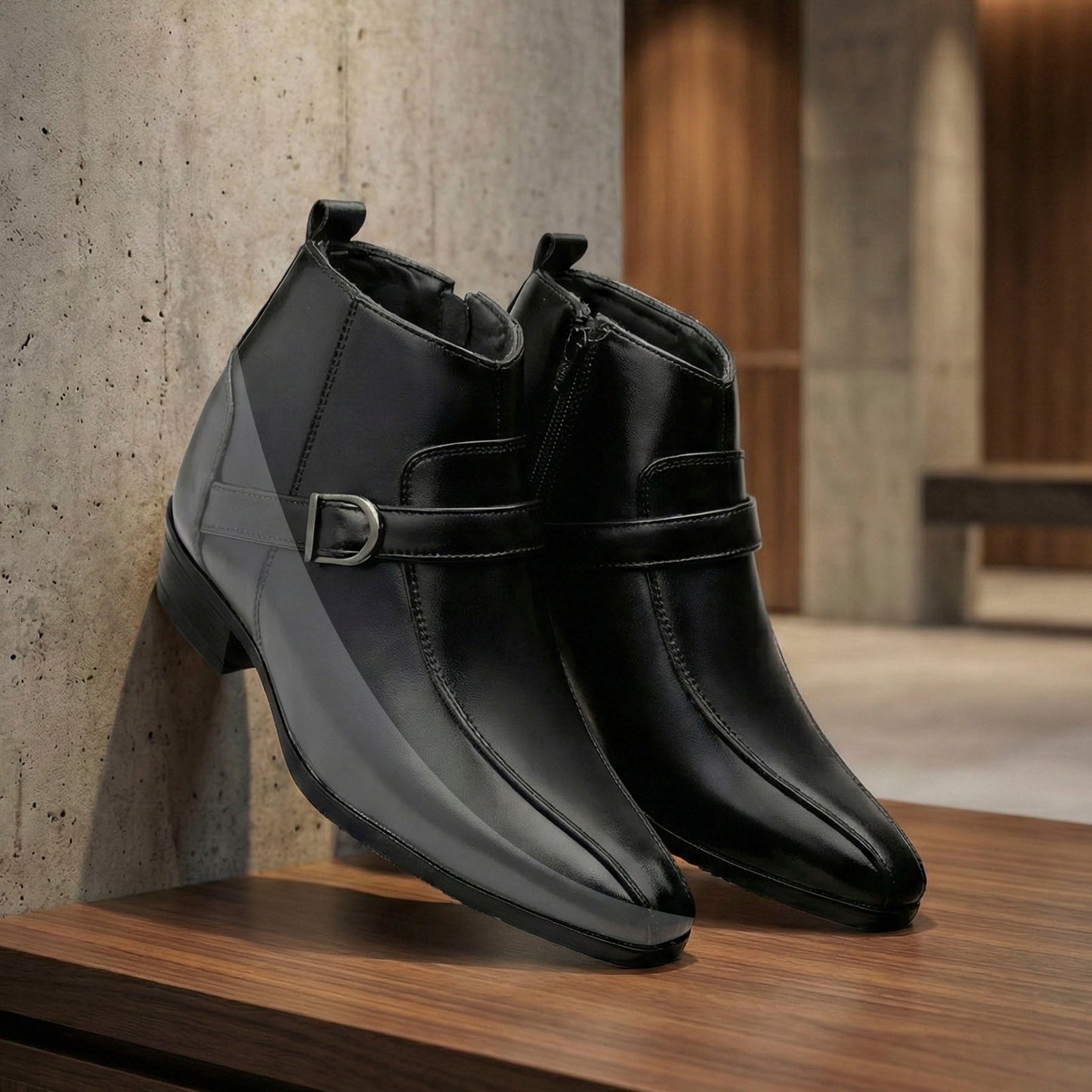 BXXY Elite Hidden Lift Boots Luxury Formal Collection