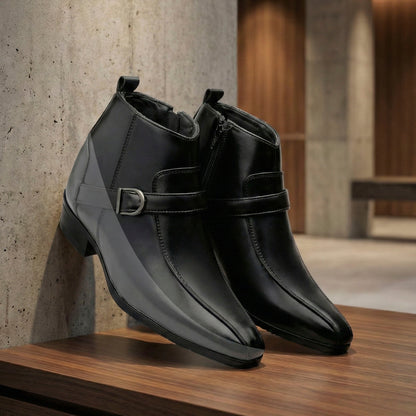 BXXY Elite Hidden Lift Boots Luxury Formal Collection