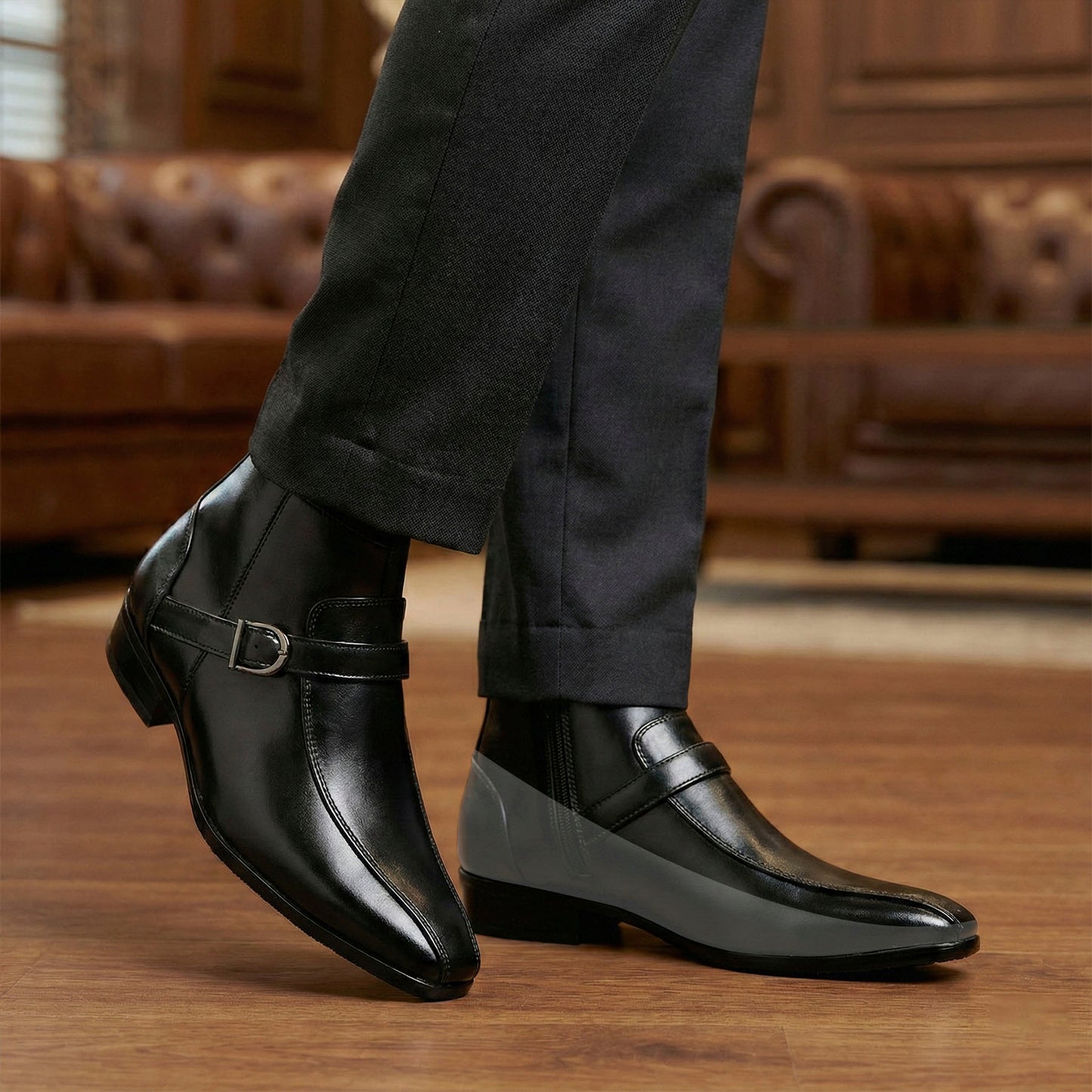 BXXY Elite Hidden Lift Boots Luxury Formal Collection
