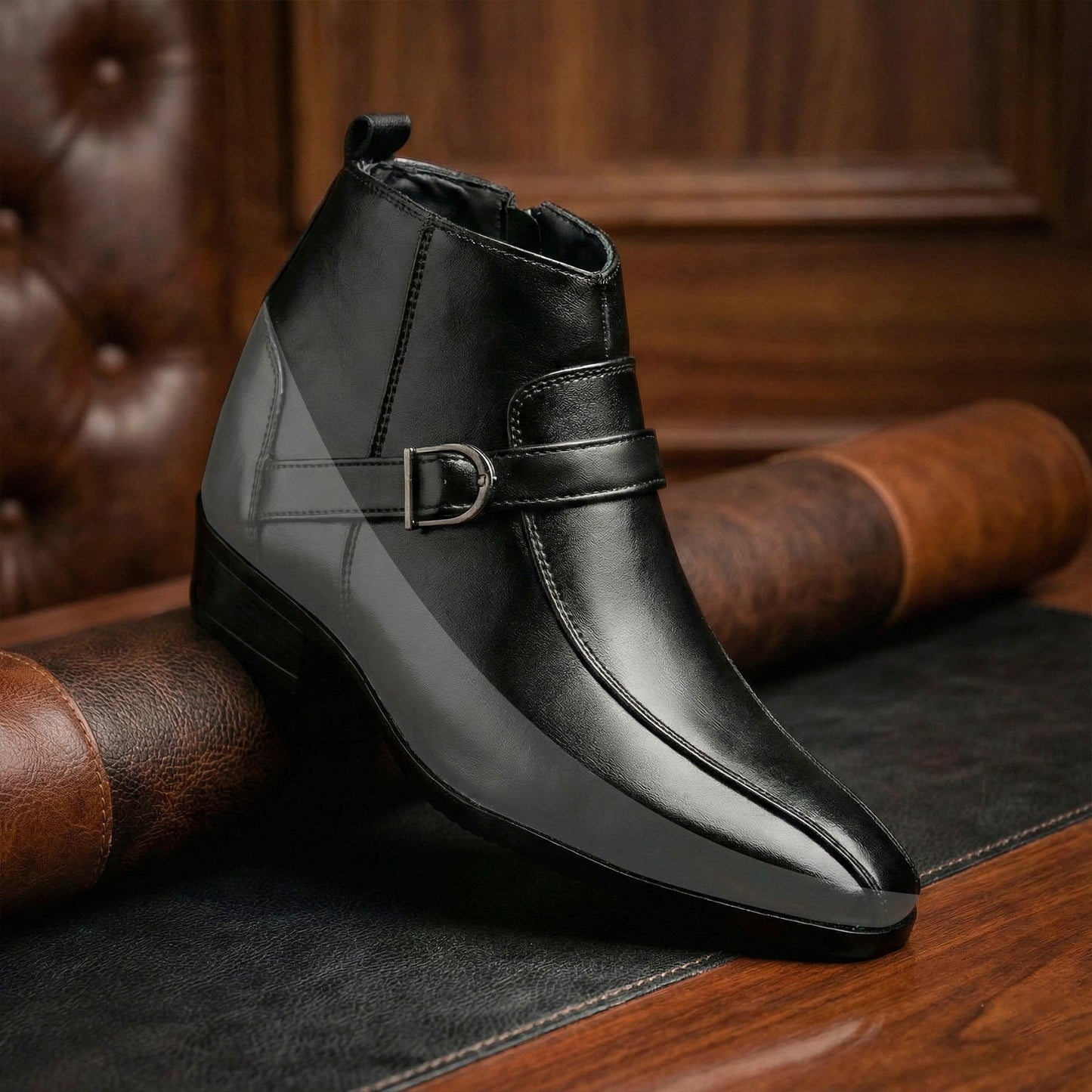 BXXY Elite Hidden Lift Boots Luxury Formal Collection