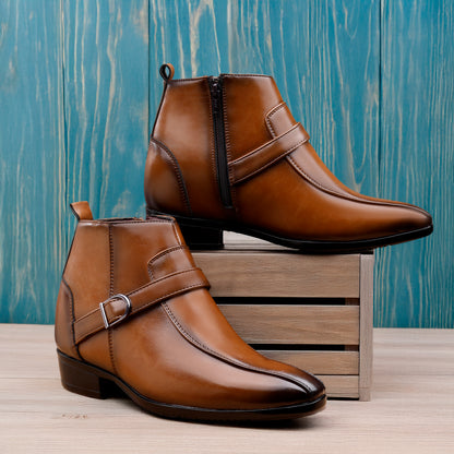 BXXY Elite Hidden Lift Boots Luxury Formal Collection