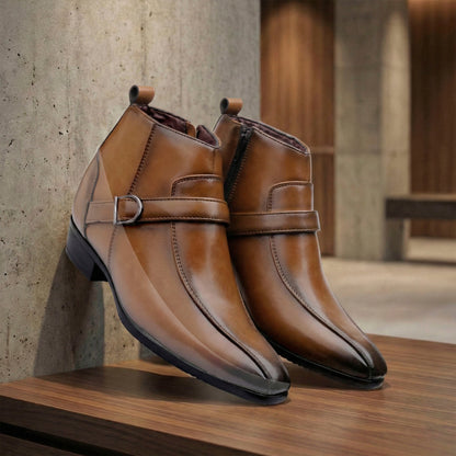 BXXY Elite Hidden Lift Boots Luxury Formal Collection