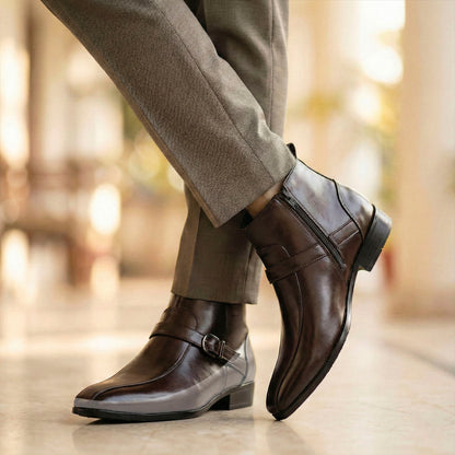 BXXY Elite Hidden Lift Boots Luxury Formal Collection