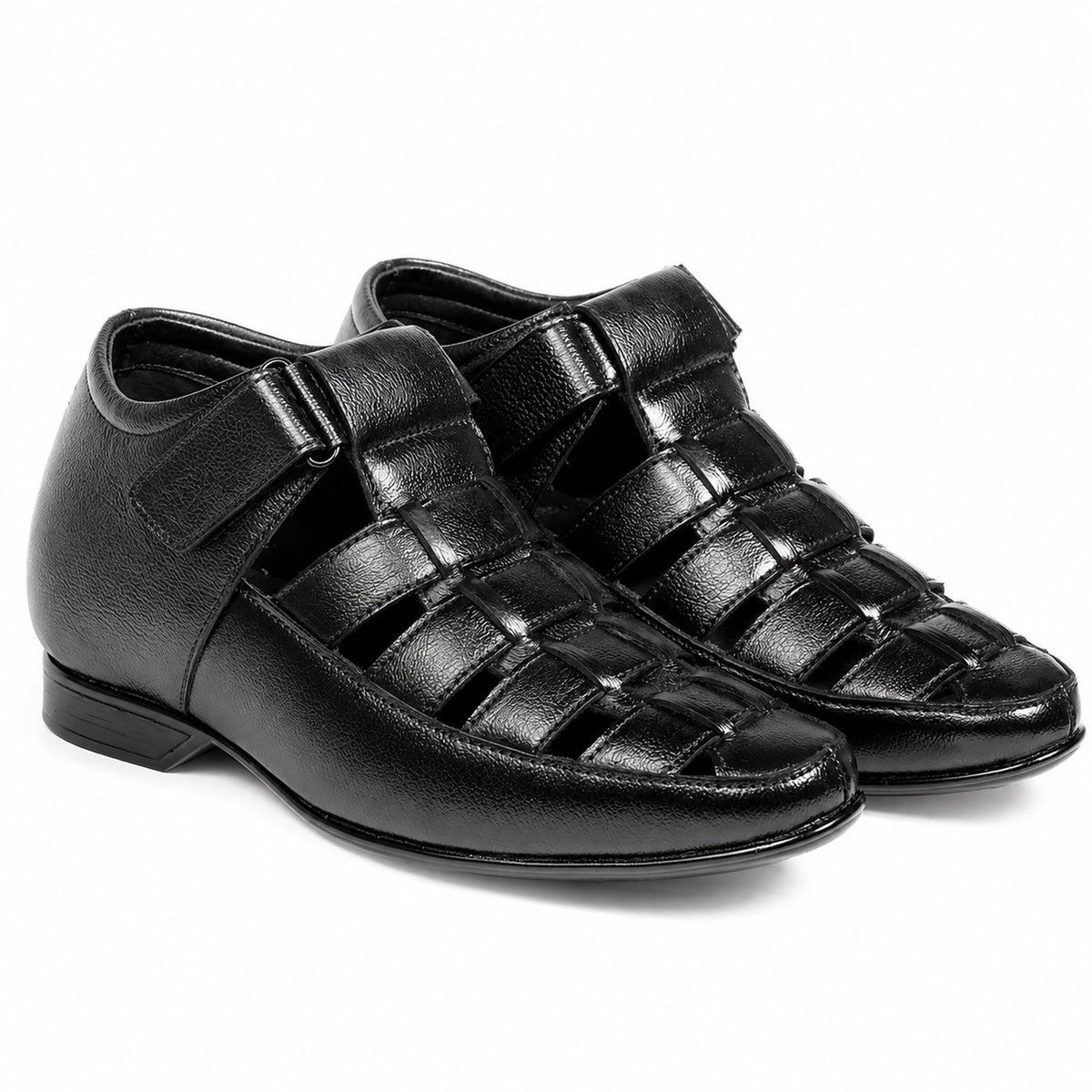 BXXY 3 Inches Height Increasing Casual Roman Sandals Instant Height Gainer shoe for Men