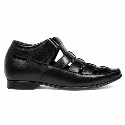BXXY 3 Inches Height Increasing Casual Roman Sandals Instant Height Gainer shoe for Men