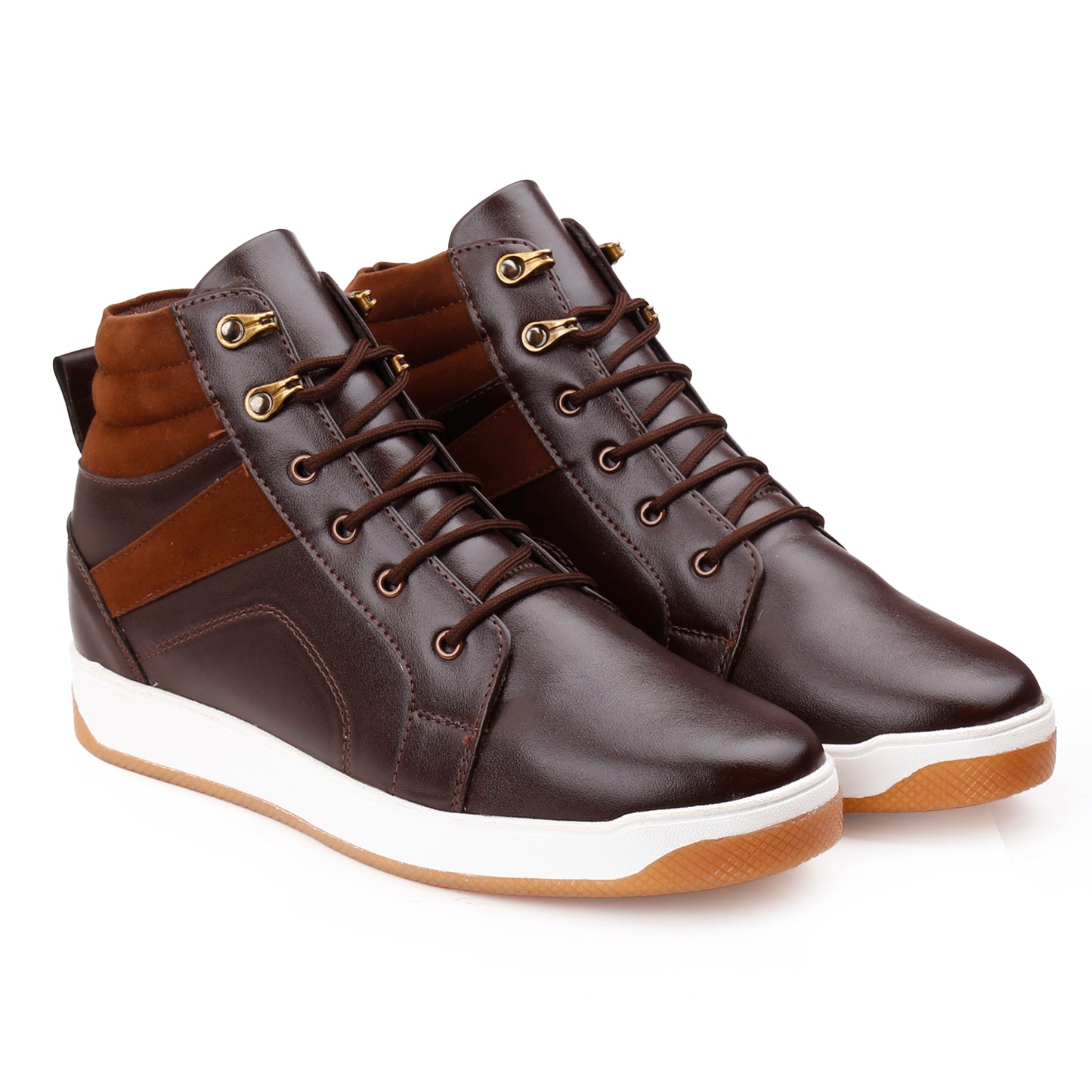 Men's 3.1 Inches Hidden Height Increasing Boots