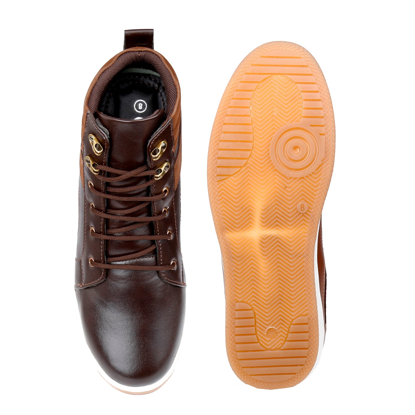 Men's 3.1 Inches Hidden Height Increasing Boots