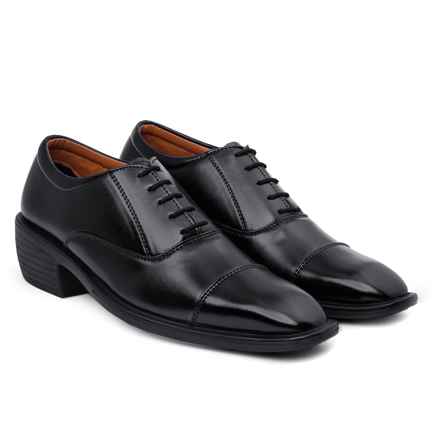 BXXY Men's Height Increasing Stylish Casual and Formal Wear Lace-Up Shoe