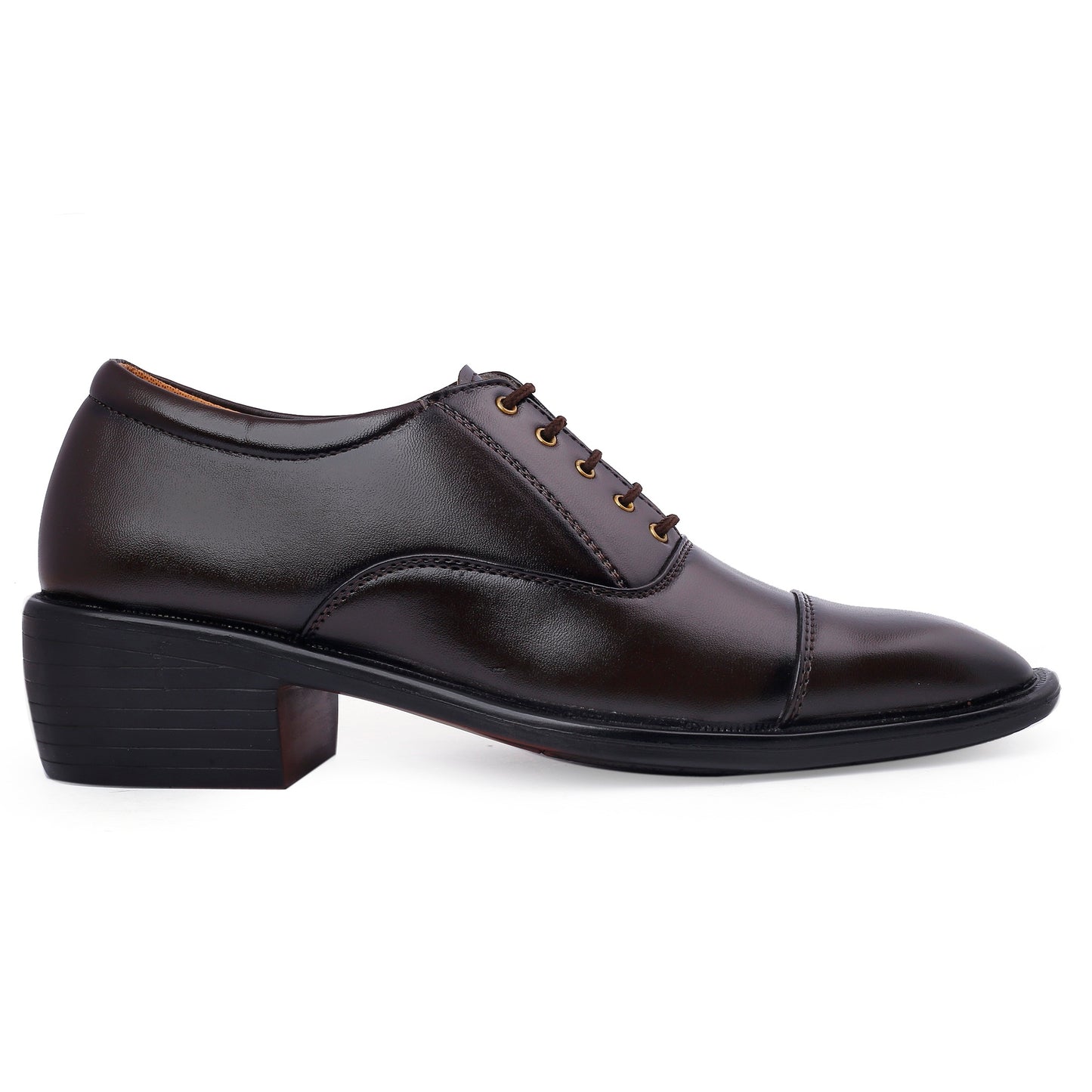BXXY Men's Height Increasing Stylish Casual and Formal Wear Lace-Up Shoe
