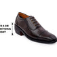 BXXY Men's Height Increasing Fashionable Formal and Casual Wear Lace-Up Shoe