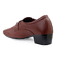 Men's 2 Inch Formal Height Increasing Slip-On Buckle Shoes