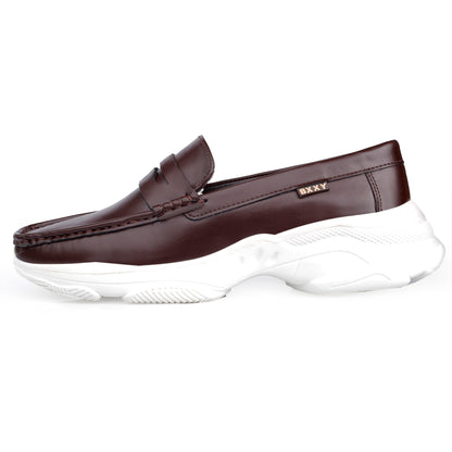 Bxxy's Vegan Leather Stylish Loafers for Men