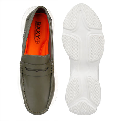 Bxxy's Vegan Leather Trendiest Loafers for Men