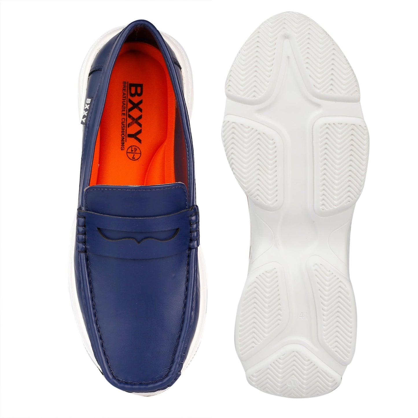 Bxxy's Vegan Leather Stylish Loafers for Men
