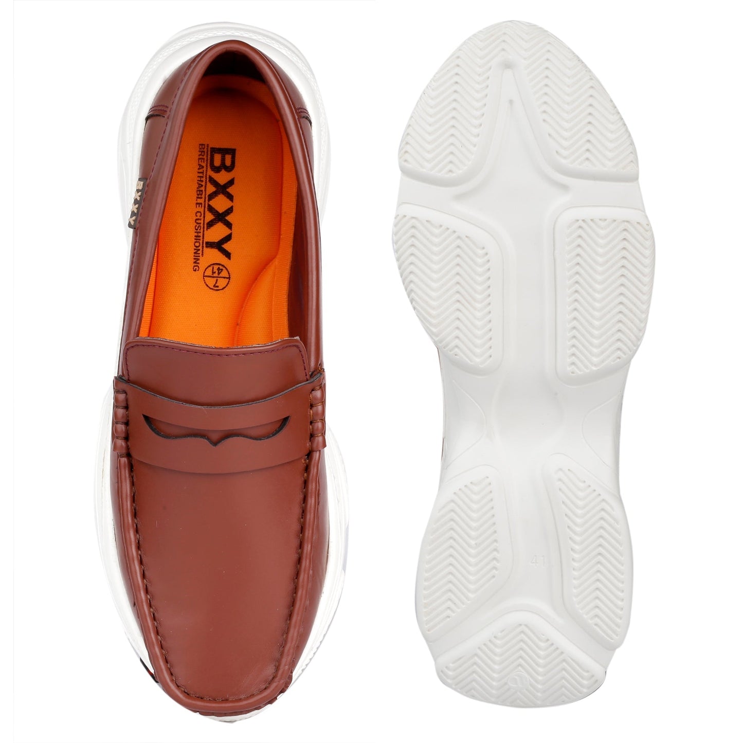 Bxxy's Vegan Leather Trendiest Loafers for Men