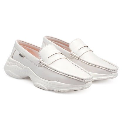 Bxxy's Vegan Leather Stylish Loafers for Men