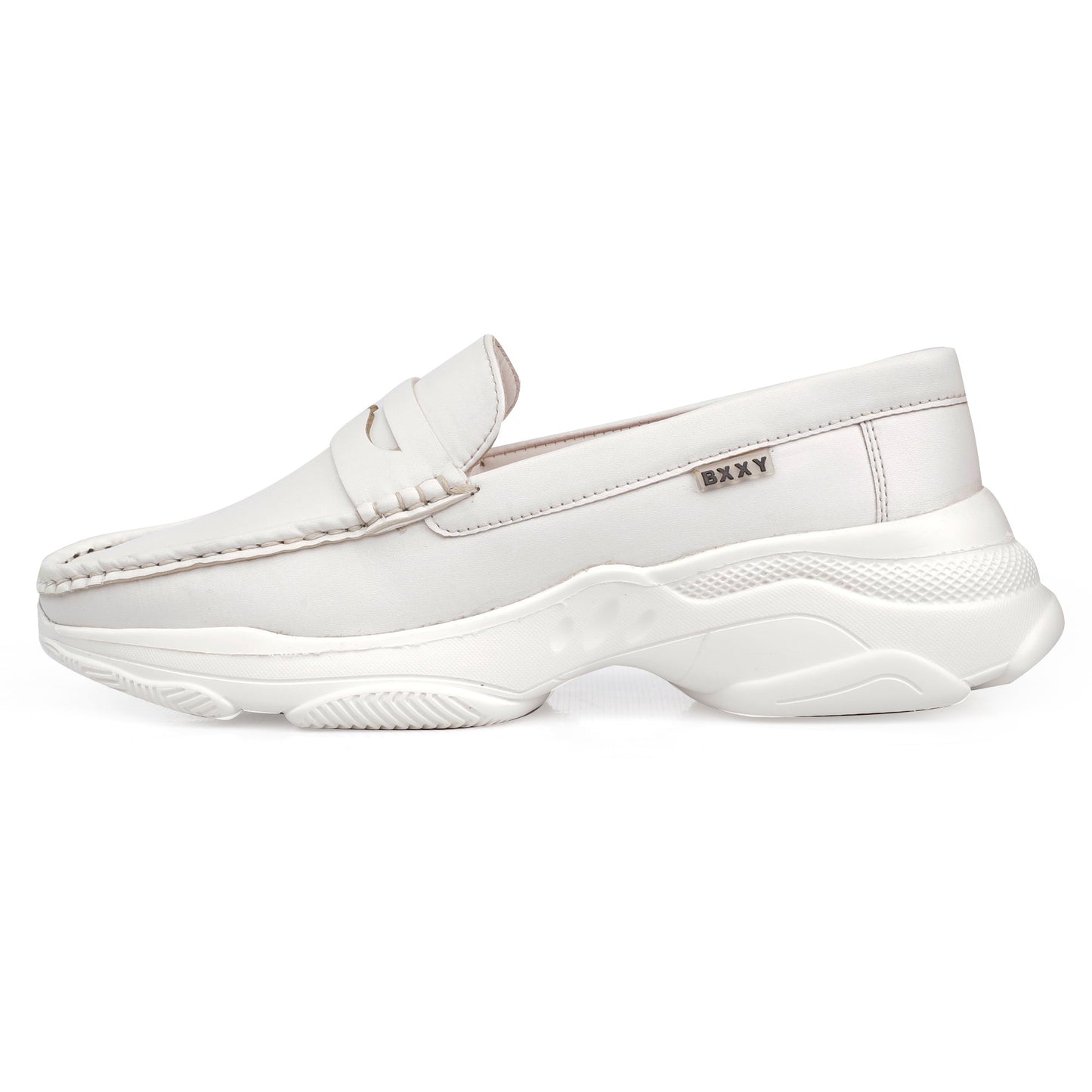Bxxy's Vegan Leather Stylish Loafers for Men