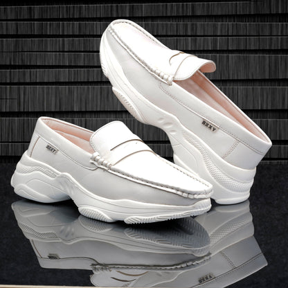 Bxxy's Vegan Leather Stylish Loafers for Men